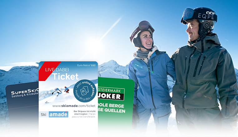 Die Ski amadé Saisonkarte wird zur ALL-IN Card White. Skifahren in den schönsten Skigebieten der Steiermark und im Salzburgerland.